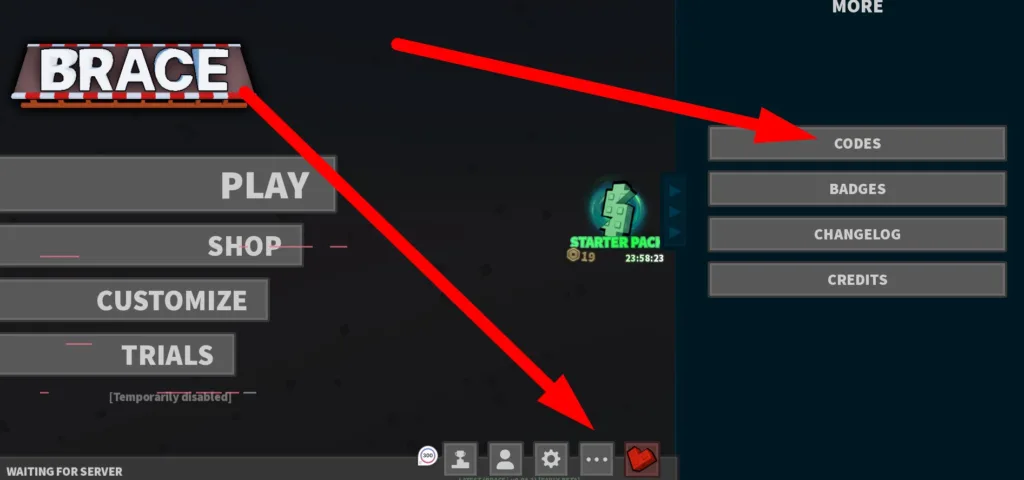 How to redeem Brace codes