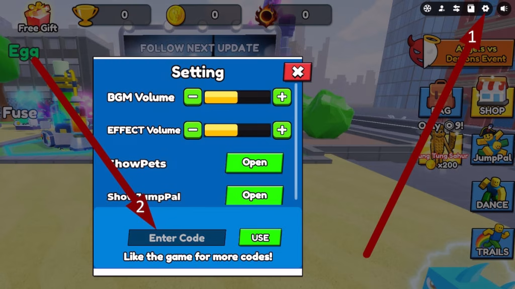 How to redeem Climb and Jump Tower codes