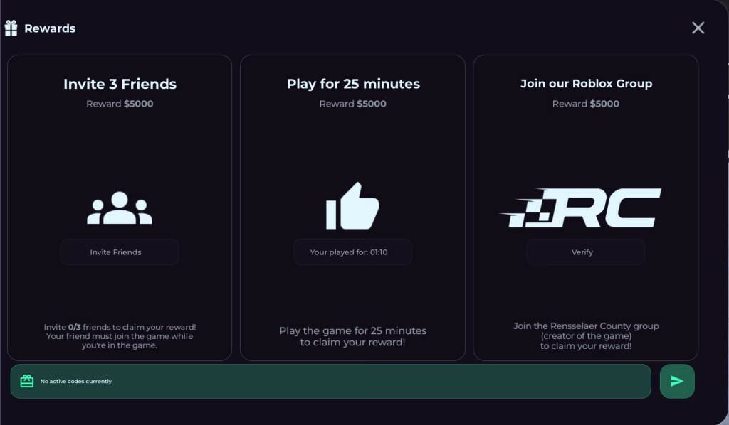 How to redeem Rensselaer County codes