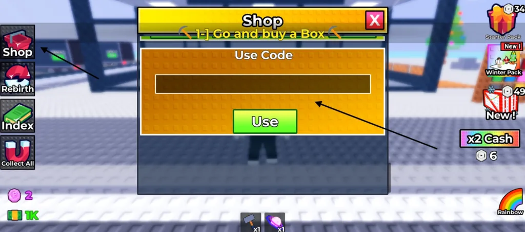 How to redeem Your Bank codes