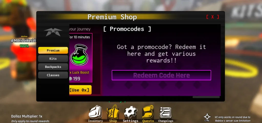 How to redeem Walk or Die codes