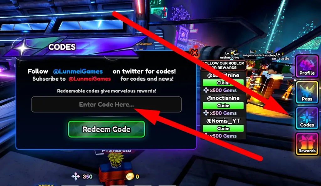 How to redeem Anime Paradox codes