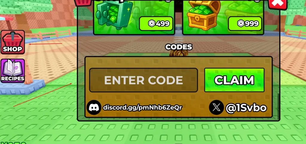 How to redeem Craft Anime codes