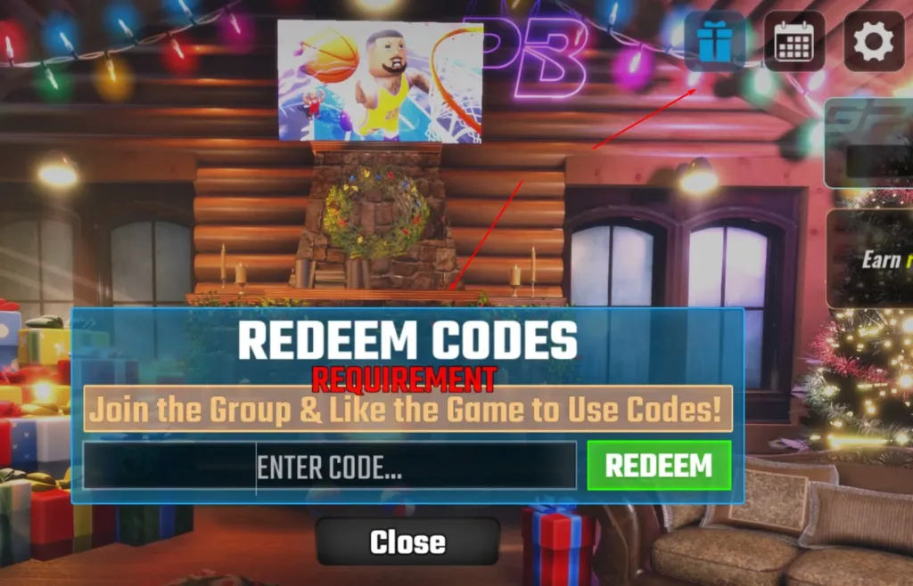 Redeeming Playground Basketball codes in Roblox