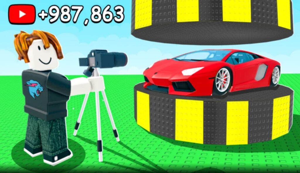 Be a YouTuber codes Roblox