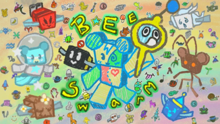 Bee Swarm Simulator Roblox Promo Image