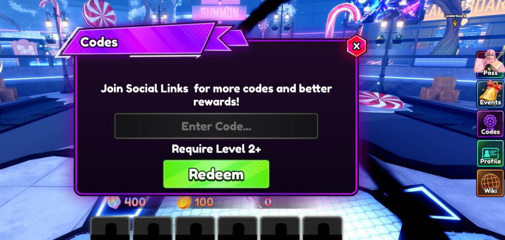 How to redeem Anime Reversal codes