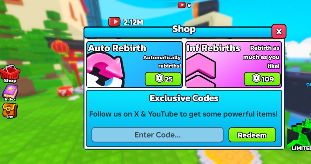 How to redeem Be a YouTuber codes