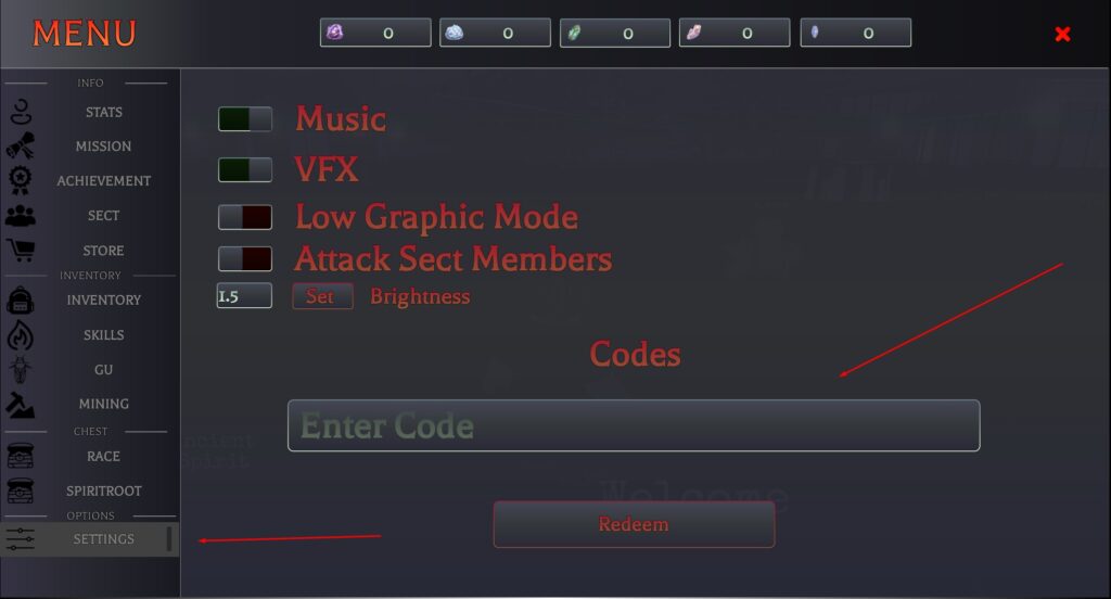 How to redeem Reborn Insanity codes
