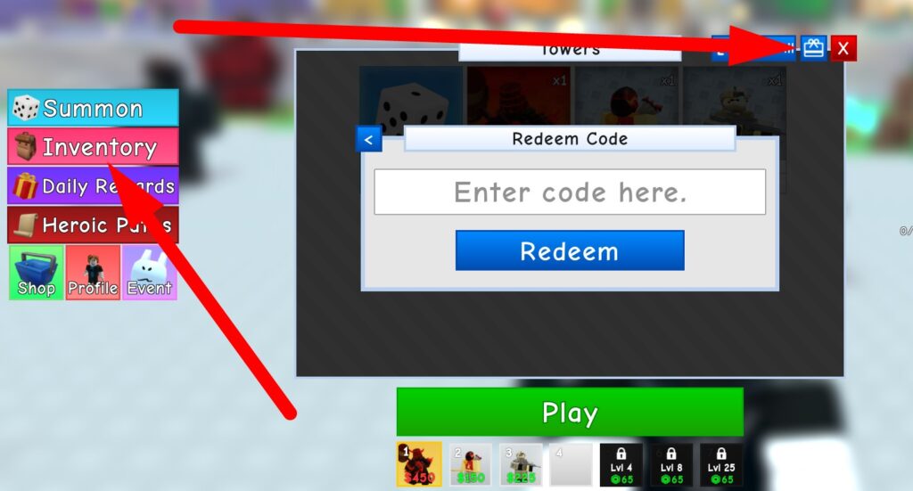 How to redeem Retro Tower Defense codes