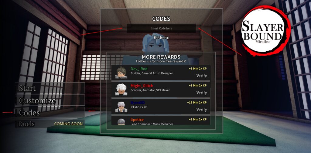 How to redeem Slayerbound codes