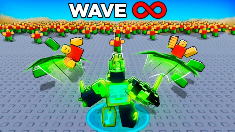 Retro Tower Defense Roblox Promo Image