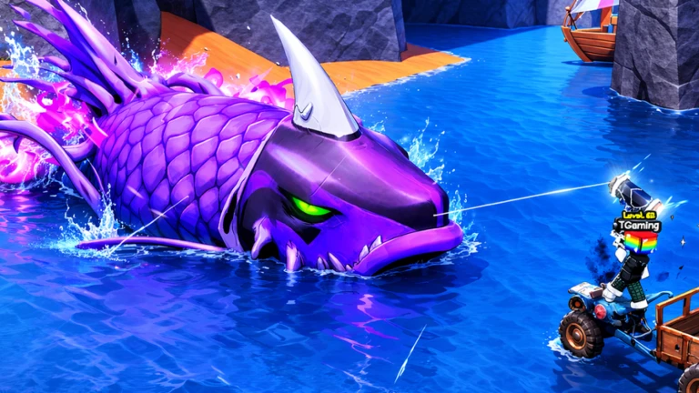 Titan Fishing Roblox Promo Image